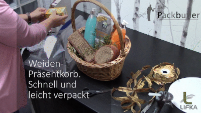 Video Weiden-Präsentkorb Video Weiden-Präsentkorb